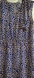 BAR III lepord  printed dress knee length